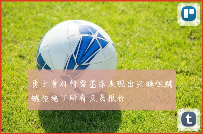 勇士曾对特雷墨菲表现出兴趣但鹈鹕拒绝了所有交易报价